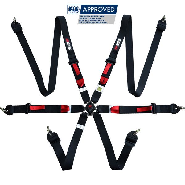 RRS FIA 3'' 2'' R6 HANSŪ 2.8kg harnesses